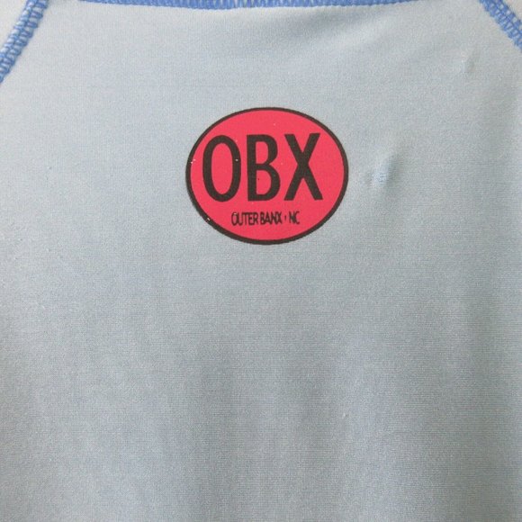 Sunspecs Sun Rash Guard Girls Size Large OBX Outer Banks NC SPF 50+ Long Sleeve - Picture 3 of 6